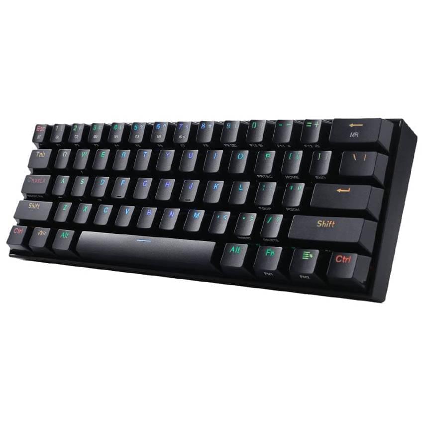 Teclado Mecanico Redragon Draconic Rgb Negro Switch Brown Bluetooth